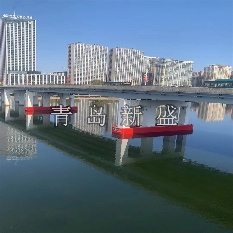 钢覆式柔性复合材料桥梁防撞设施 自浮式防撞装置 耐腐蚀